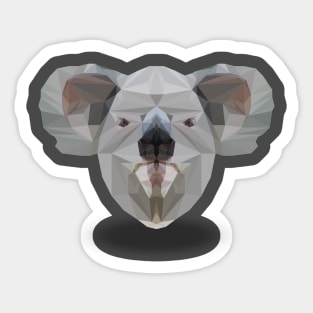 LowPoly Koala Sticker